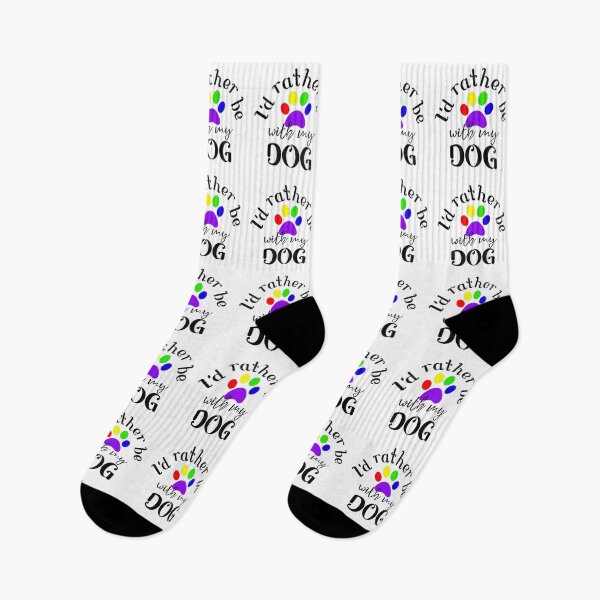 Item preview, I'd rather be with my dog, my best friend. designed and sold by Finde.
