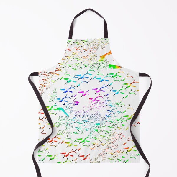 Item preview, Swans a flying pattern, multi colour designed and sold by designbywhacky.