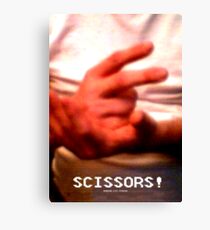Scissors! Canvas Print