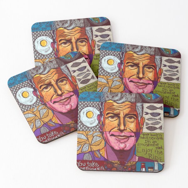 Item preview, Anthony Bourdain Collage designed and sold by David Hinds.