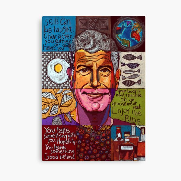 Item preview, Anthony Bourdain Collage designed and sold by David Hinds.