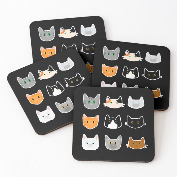 Item preview, Cute Cats Pattern  designed and sold by SusanaDesigns.