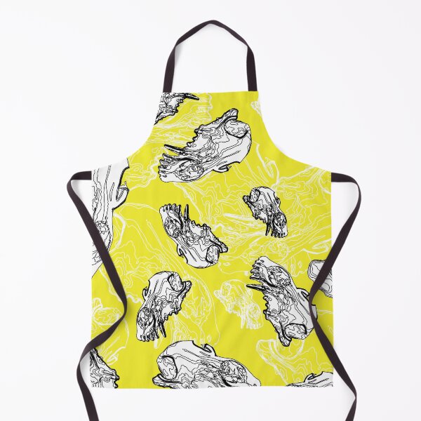Item preview, Yellow coyote pattern designed and sold by CarrionsMacabre.