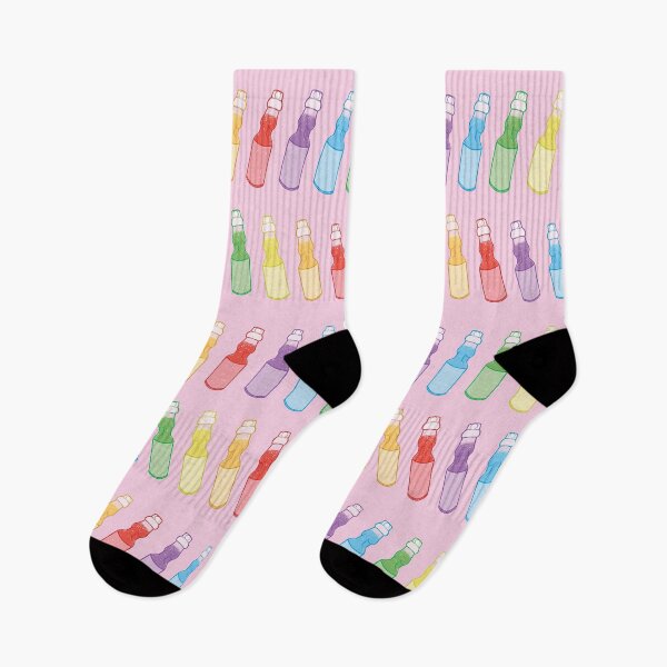 Item preview, Rainbow Ramune (Pastel Pink) designed and sold by morvenmoeller.