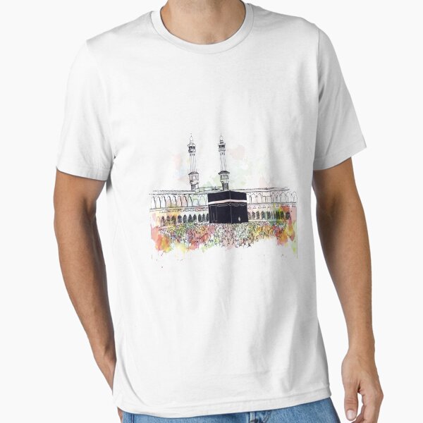 Item preview, Makkah in watercolor designed and sold by RAVAStore.