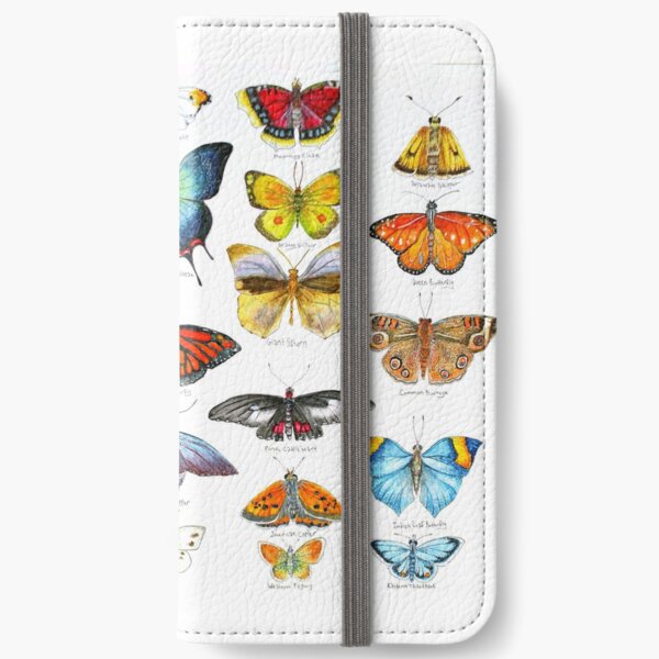 Butterflies iPhone Wallet