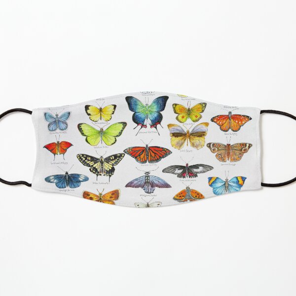 Butterflies Kids Mask