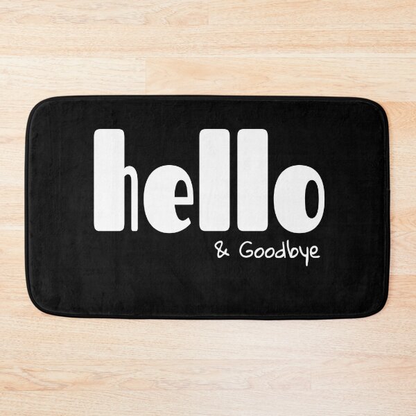 Item preview, Hello and Goodbye!!  New collection  Black & white designed and sold by AmazingEcraft.