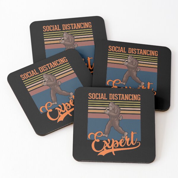 Item preview, Sasquatch Bigfoot Social Distancing Expert designed and sold by hasanmasud.