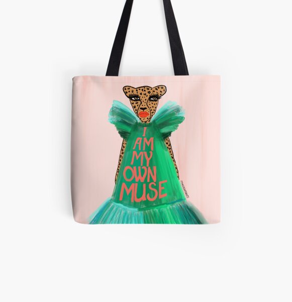 I Am My Own Muse All Over Print Tote Bag