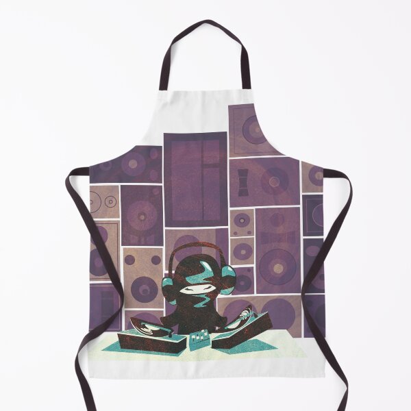Item preview, DJ Ninja Girl with that boom boom speakers designed and sold by Ben Collison.