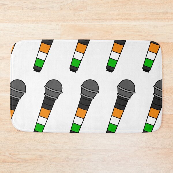 Item preview, Irish microphone designed and sold by cool stickerz.