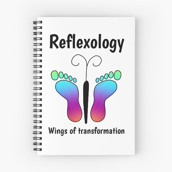 Item preview, Wings of transformation with reflexology butterfly designed and sold by Onpointholistic.