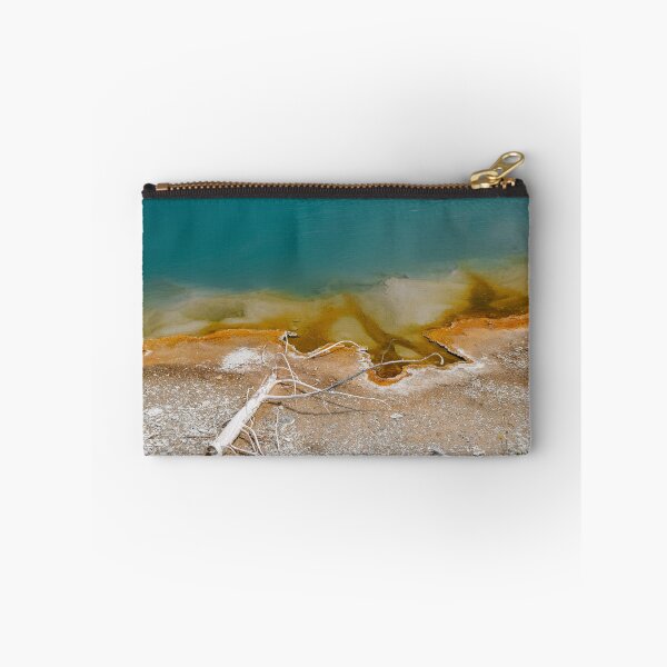 Item preview, Abstract view of close up Black Diamond Pool spring, located in the Biscuit Basin, a geothermal feature area of Yellowstone National Park designed and sold by mkopka.