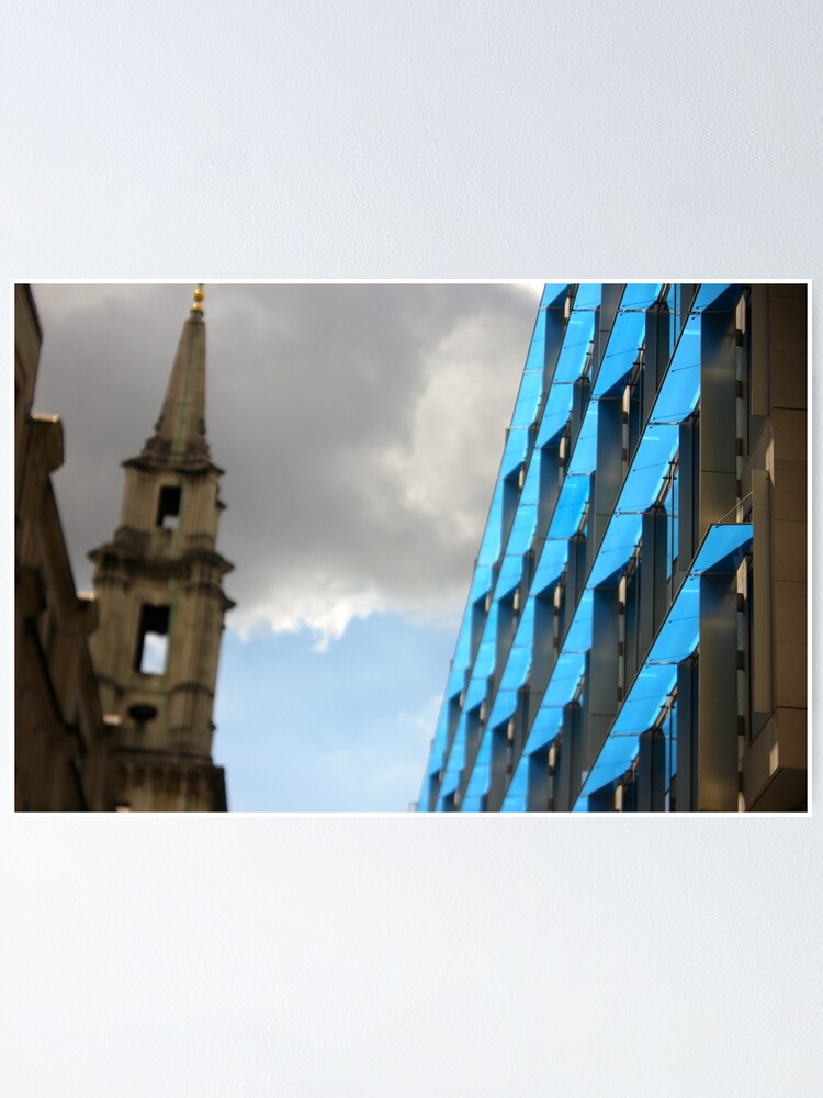 Thumbnail 1 of 3, Poster, Blue designed and sold by GrAPE.