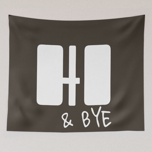 Item preview, Hi and Bye!!  New collection  Black & white designed and sold by AmazingEcraft.