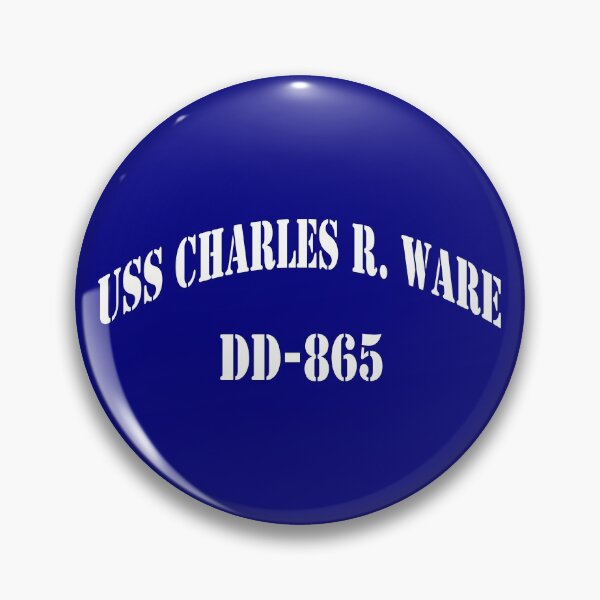 Item preview, USS CHARLES R. WARE (DD-865) SHIP'S STORE designed and sold by militarygifts.