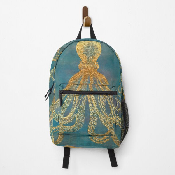 Item preview, Deep Sea Life II Golden Octopus, marine texture designed and sold by Glimmersmith.