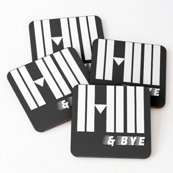 Item preview, New collection  Black & white: Hi and Bye!!   designed and sold by AmazingEcraft.