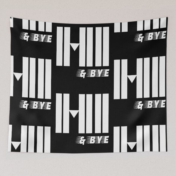 Item preview, New collection  Black & white: Hi and Bye!!   designed and sold by AmazingEcraft.