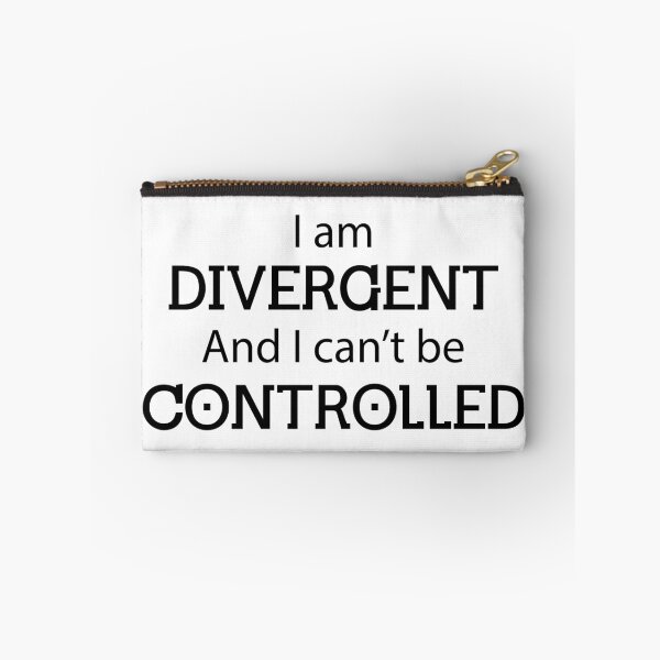 Item preview, I am Divergent and I can't be controlled designed and sold by BridgetLynnC.