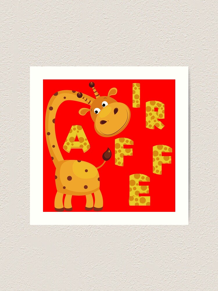 GIRAFFE, GIRAFFE, MAKE ME LAUGH SPELL FUN GIRAFFE, GIRAFFE, MAKE ME LAUGH SPELL FUN