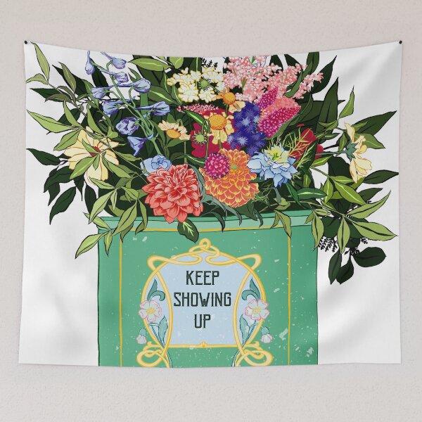 Item preview, Keep Showing Up designed and sold by fabfeminist.