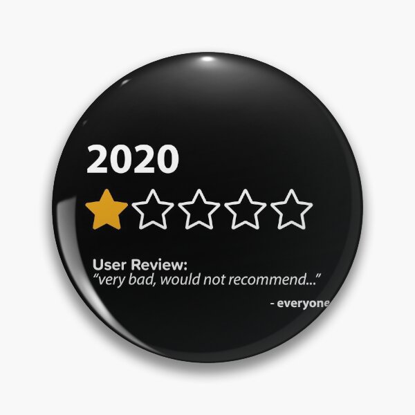 Item preview, 2020 Year in review - black designed and sold by auvincentlai.