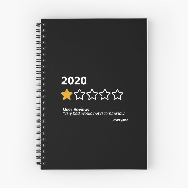Item preview, 2020 Year in review - black designed and sold by auvincentlai.