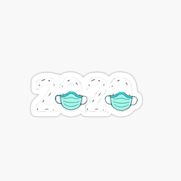 Item preview, 2020 COVID sticker designed and sold by aloha-designs.