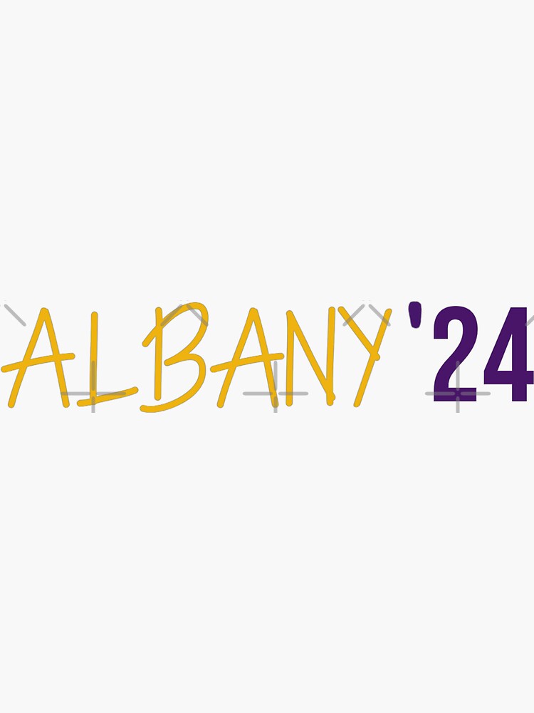 "UAlbany Class of 2024" Sticker by Robinson30 Redbubble