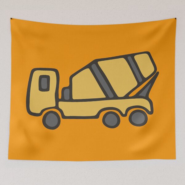 Item preview, Yellow Cement Mixer designed and sold by kmoblenes.