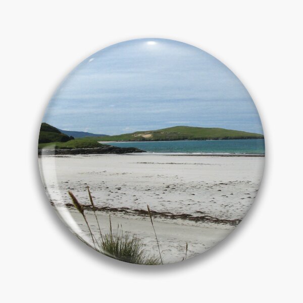 Item preview, White Sands and Blue Sky - Seilebost Beach designed and sold by MidnightMelody.