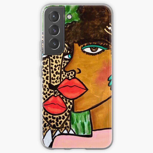 Lady And The Cheetah Samsung Galaxy Soft Case