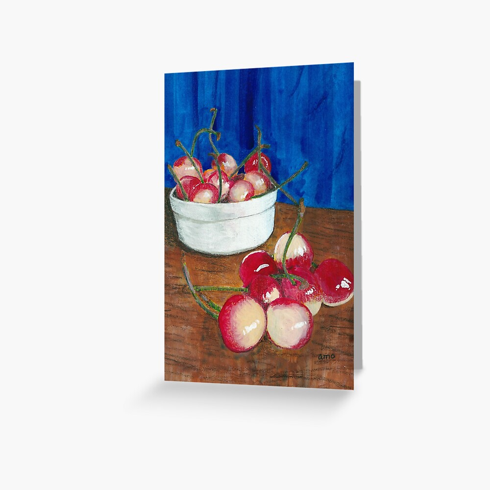 Cherries, Jubilant Greeting Card