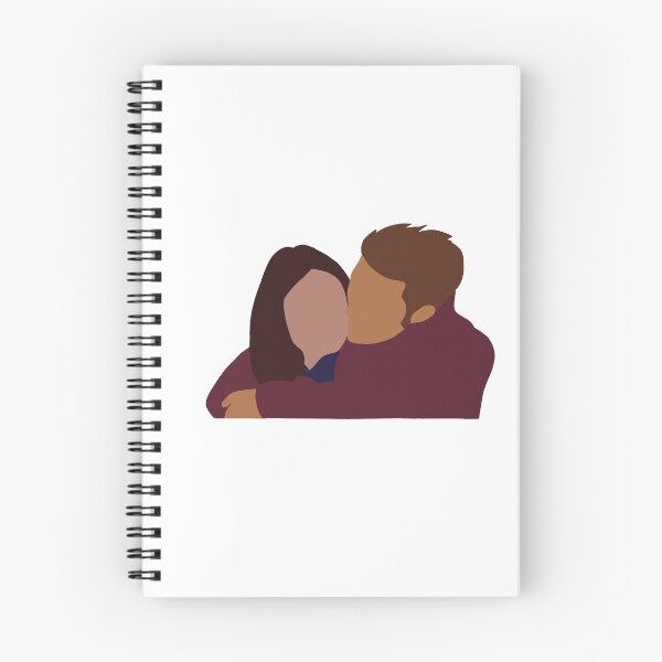 Item preview, Stefan Hugging Elena designed and sold by alisejdesigns.