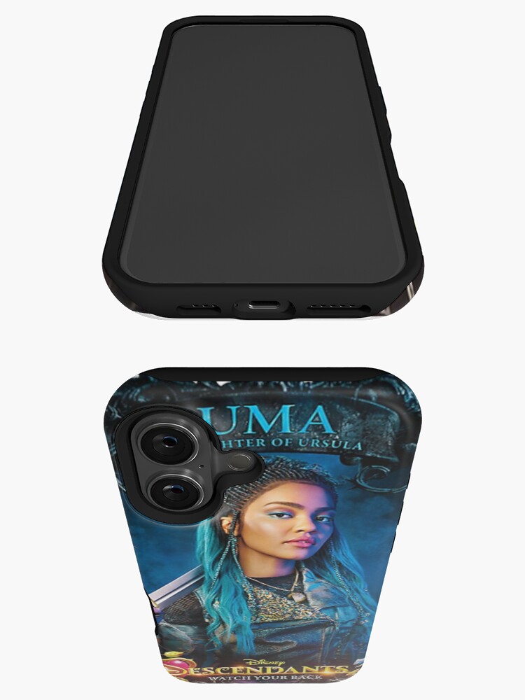 Imagen 3 de 4, Funda de iPhone con la obra Descendientes 3 Uma, ten cuidado con tus espaldas, diseñada y vendida por ratiffcatherine.