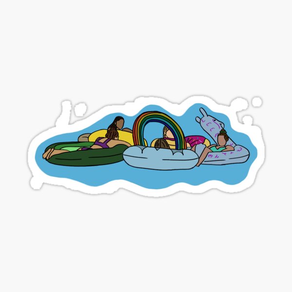 FDL floaties Sticker