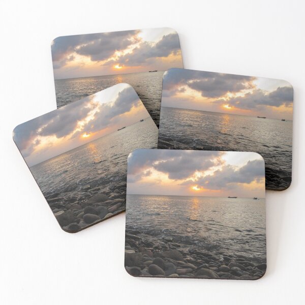 Item preview, Atardecer en la playa de la isla de Providencia designed and sold by am-mantilla2156.