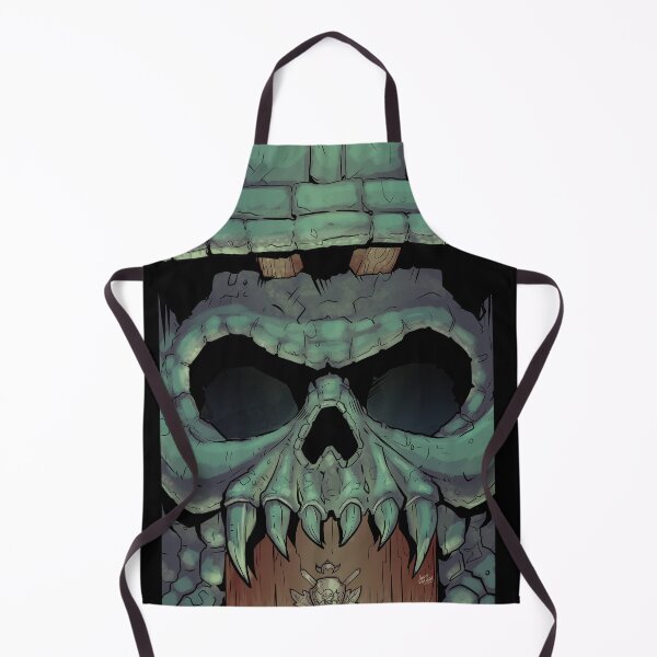Item preview, Castle Gray fantasy skull  designed and sold by Andy Duggan.
