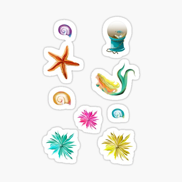Mermaid Madness Sticker
