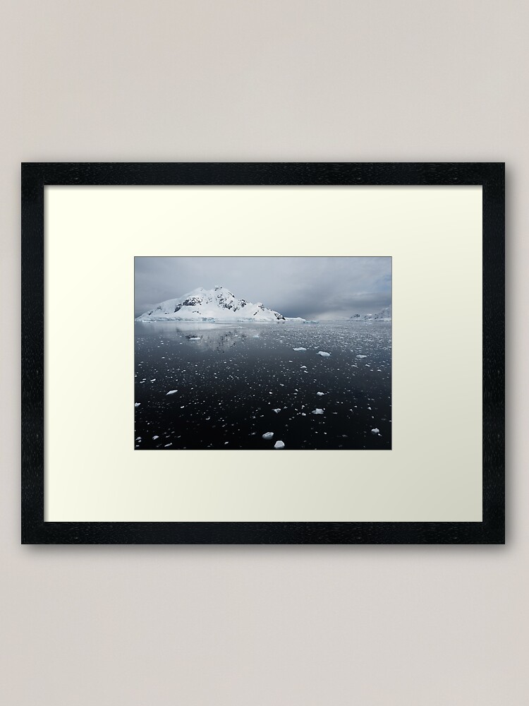 Alternate view of Ice Paradise Framed Art Print