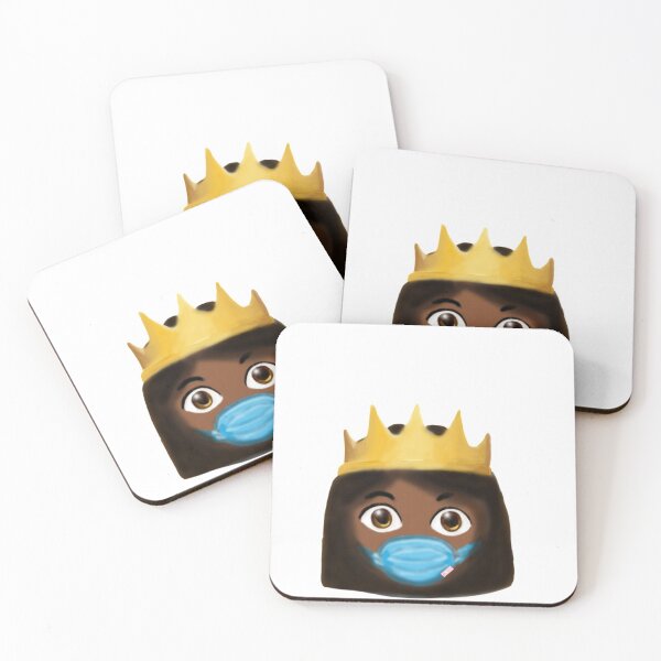 Item preview, Queen Emoji -Face mask edition designed and sold by Stingchic.