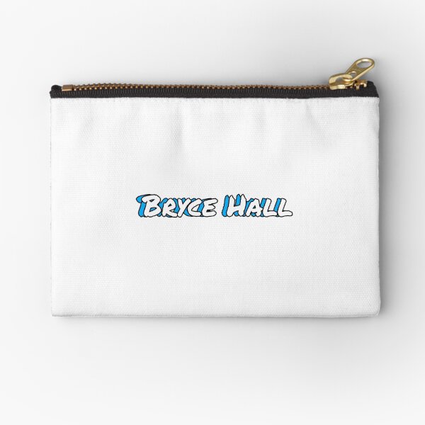 Diseño de sombra de nombre Bryce Hall - azul Bolsos de mano