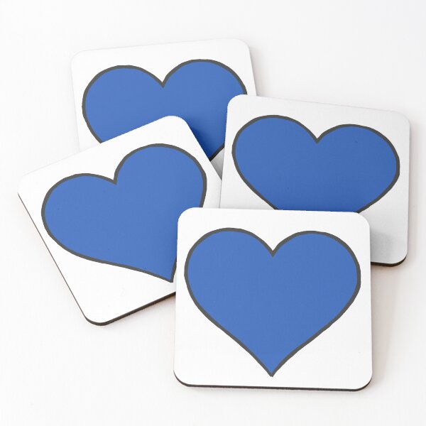 Item preview, deep blue heart designed and sold by Kandi Hohenberger.