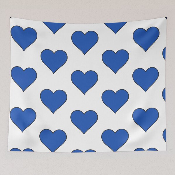 Item preview, deep blue heart designed and sold by Kandi Hohenberger.