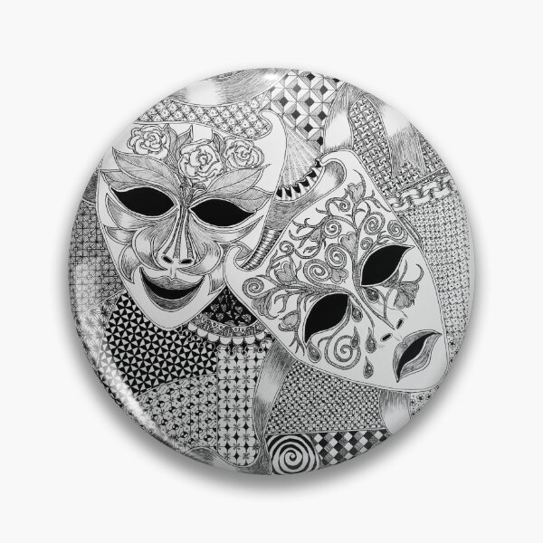 Item preview, Thalia and Melpomene designed and sold by Donna R. Cole.