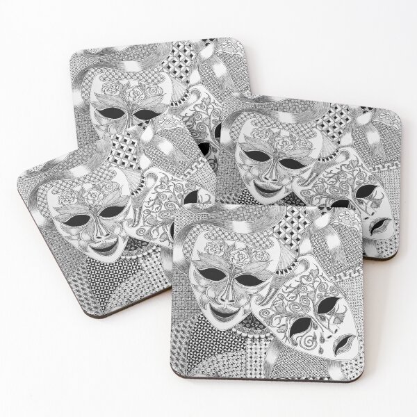 Item preview, Thalia and Melpomene designed and sold by Donna R. Cole.