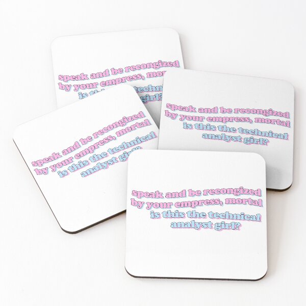 Item preview, technical analyst girl quote art designed and sold by emj0907.