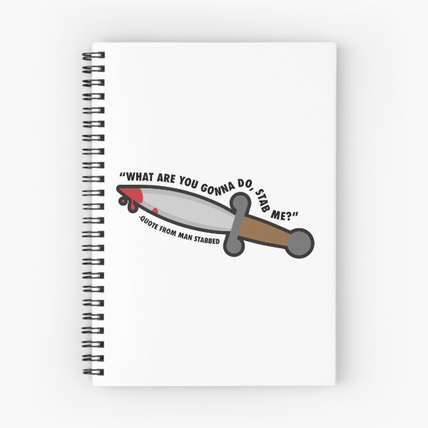 Item preview, What are you gonna do, stab me? designed and sold by SpookyWoosh.